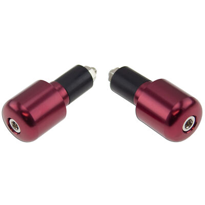 Weight Slider Red Hollow 7/8'' Bars 6mm Handle Bar End CNC Slugger Stop
