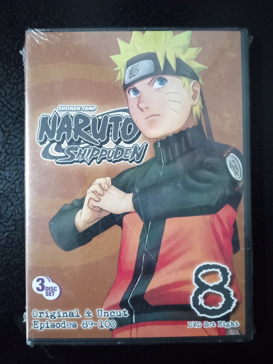 Naruto Shippuden (3 Discs, Vol 8, Ep 89-100) - NEW | eBay