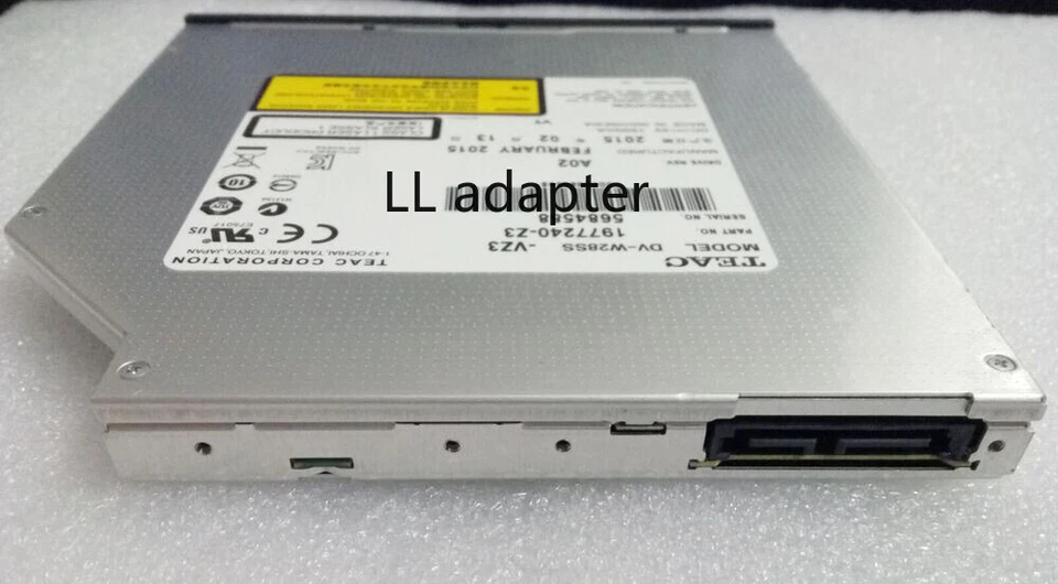 TEAC DV-W28SS SATA Slot Load CD DVD Rewriter Burner Drive 12.7mm DVD RW Burner - Image 3 of 4