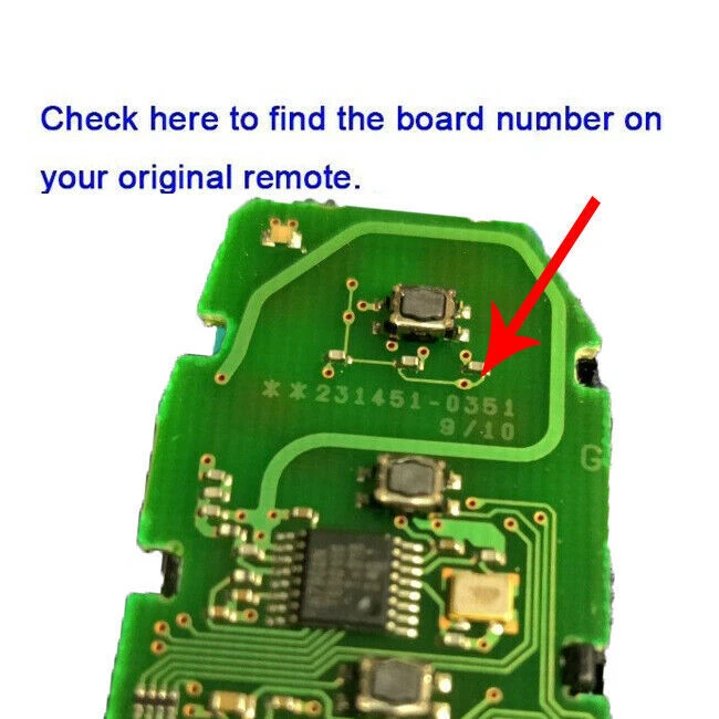 for Toyota RAV4 2019 2020 2021 Smart Key Keyless Remote Fob HYQ14FBC - 0351 G - Изображение 3 из 4