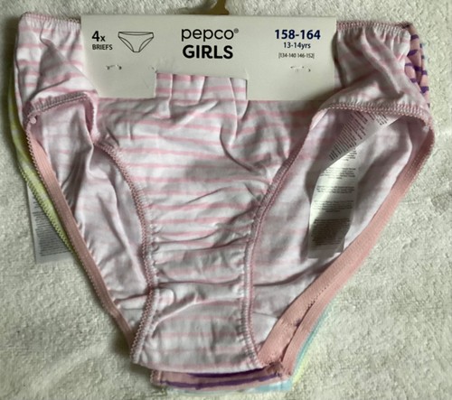 Confezione 4 Slip Bambina Pep&co In Rosa Disegni Multicolore - Foto 4 di 10