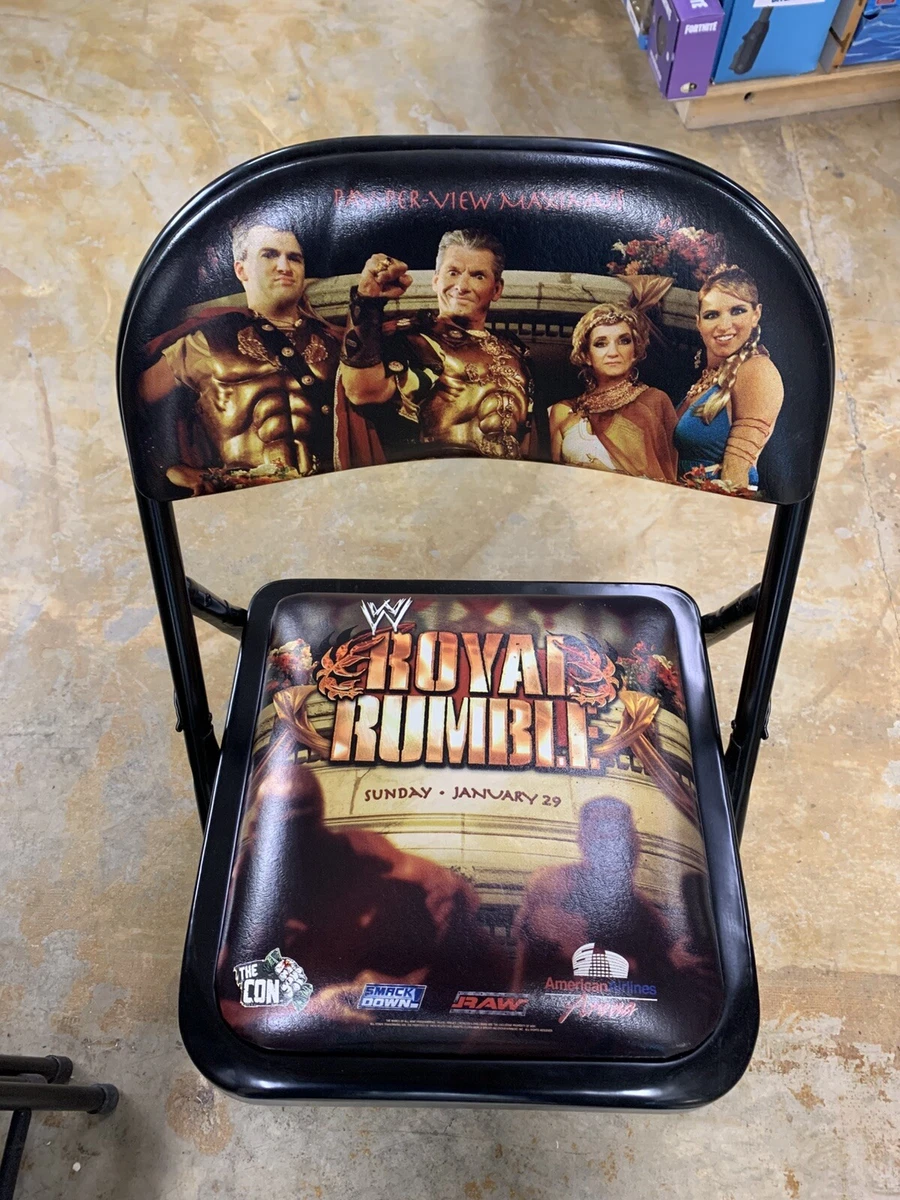 Black WWE Wrestling Chairs for sale | eBay