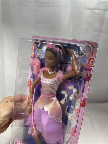 Barbie jako dziadek do orzechów cukier śliwka księżniczka baleriny brązowe włosy, AA, 2021 - Zdjęcie 5 z 6