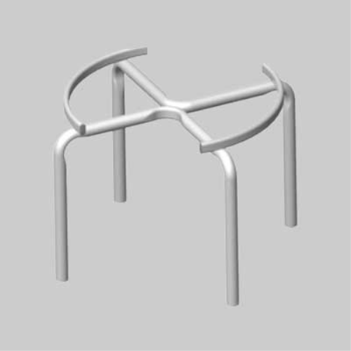 Supporto per fustino olio per 30/50 lt