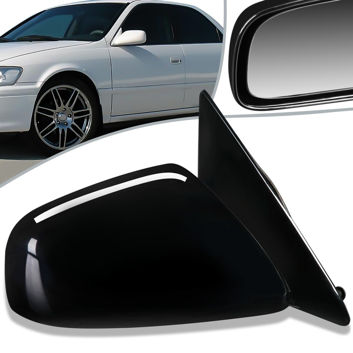 Fit 97-01 Toyota Camry OE Style Powered Side View Door Mirror Right/RH TO1321132