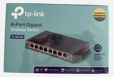 TP-Link 8-Port Gigabit Easy Desktop Switch  NEW SEALED