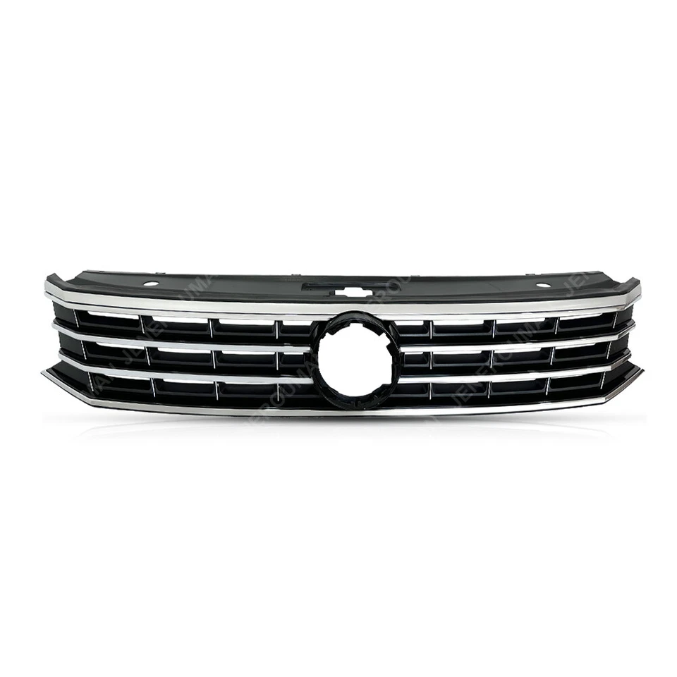 Chrome Grille For 2016 2017 2018 2019 Volkswagen Passat Front Bumper Upper Grill Foto 2 de 4