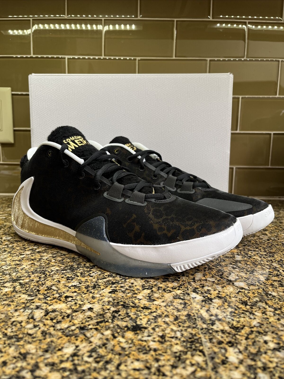Molester miembro caricia Nike Zoom Freak 1 “Coming to America” Giannis's Shoes BQ5422-900 Size 10.5  | eBay
