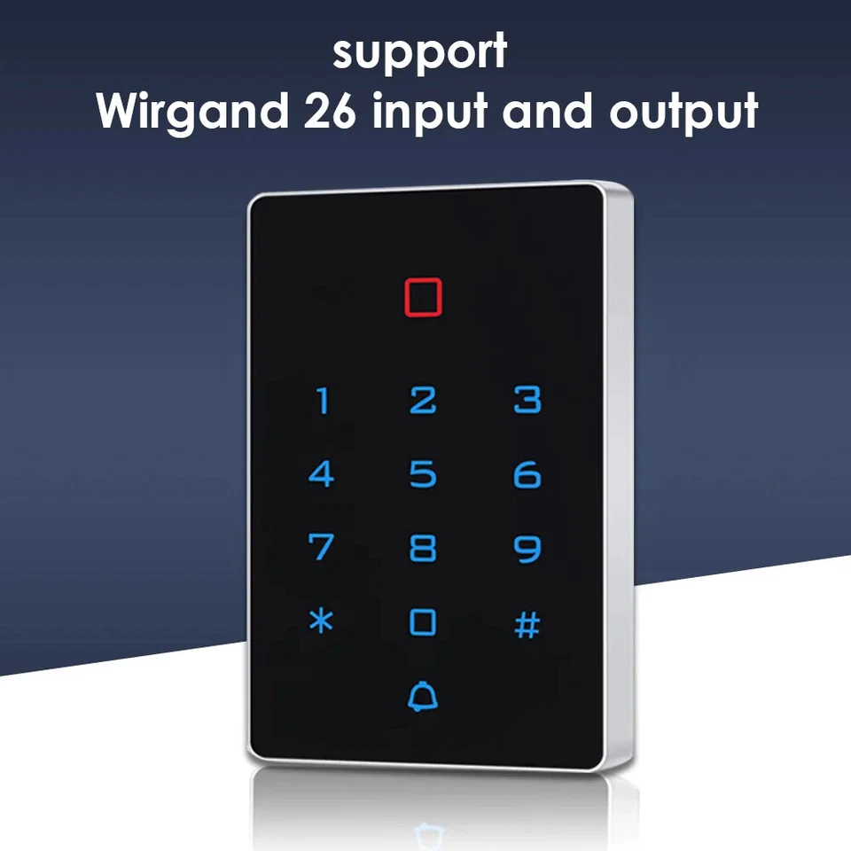 Tuya APP WiFi Waterproof Touch 125khz RFID Card Door AccessControlKeypad+10Cards - Image 3 of 4