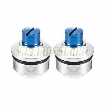 Fork Plug Fork Cover Bolt Caps For Honda NSR250R MC21 1990-1992 1991