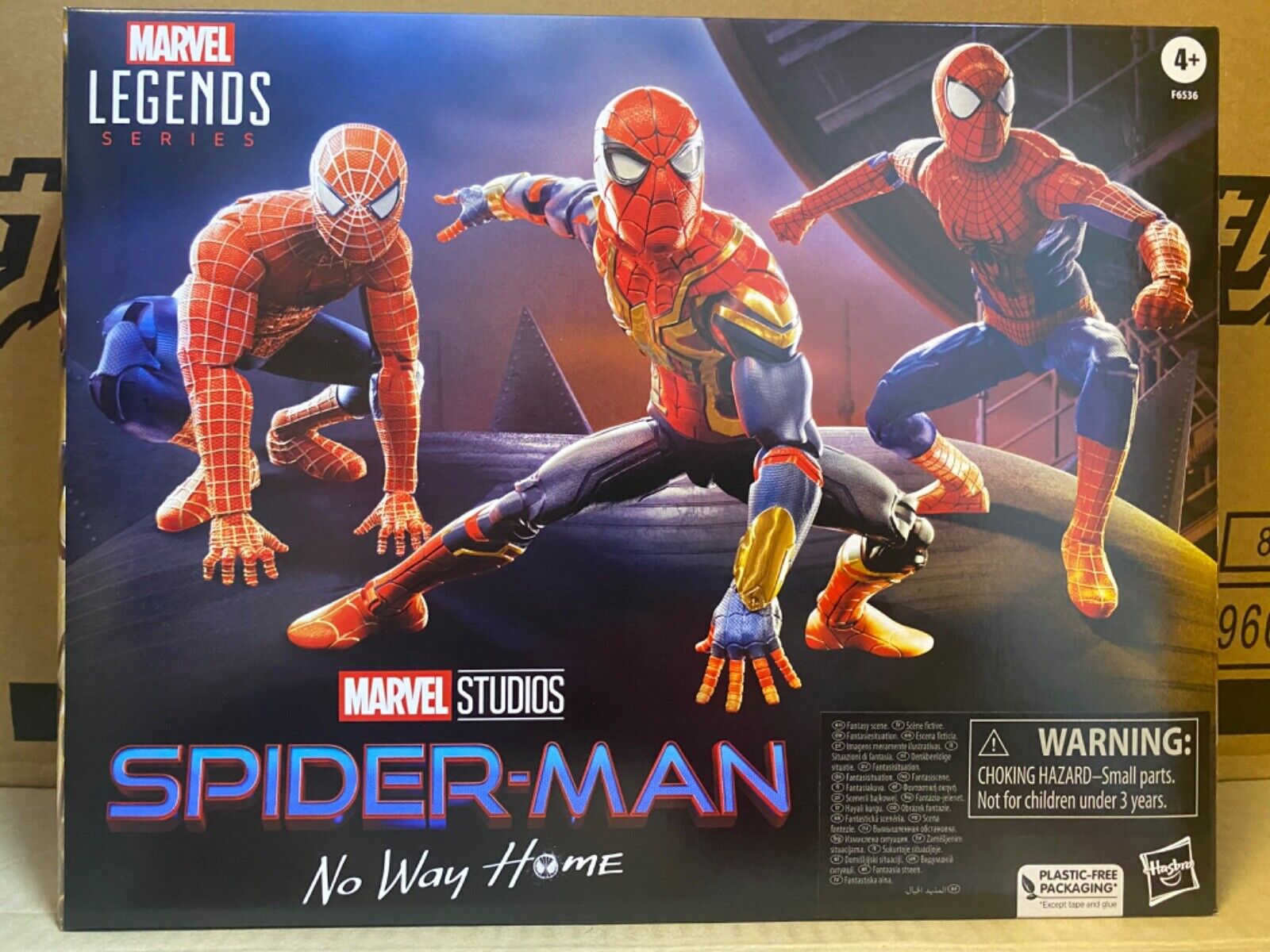 US DHL LEGENDS 6&#034; SPIDER-MAN NO WAY HOME MULTIVERSE 3- PACK | eBay