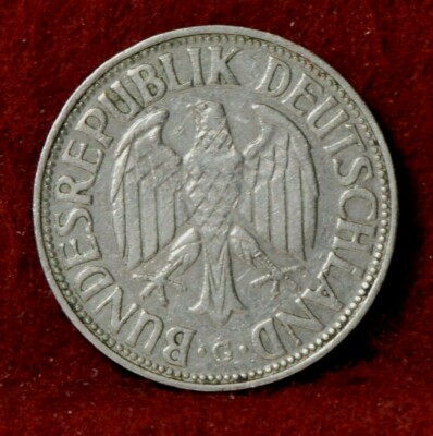 Germany, 1954-G Mark, KM110, Very Fine, 5-21*