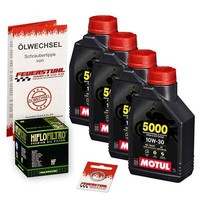 Honda Vfr 800 F (RC79) 14-16, Motul 10W30 ÖL + Hiflo ÖLfilter, MotoröL Set