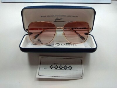 LACOSTE Sunglasses Inspection Ricky Regal Bruno Mars Pink