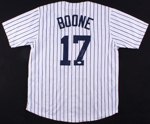aaron boone jersey number