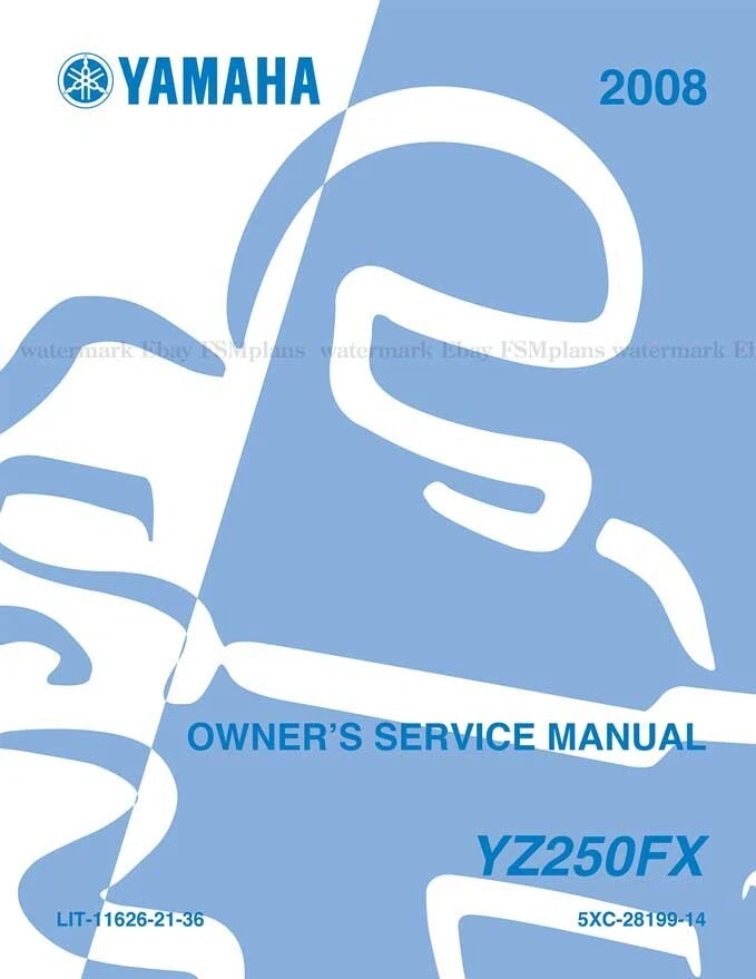 Yamaha YZ250F Motorcycle Repair Manuals & Literature for sale | eBay