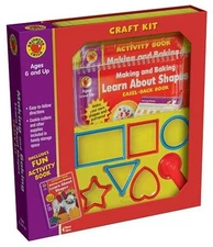 Making and Baking Learn About Shapes Craft Book from Brighter Child NEW Age 6+