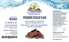 Cunningham Tropicals - 1 lb. Premium Cichlid Flake