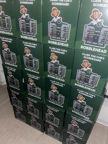 Clark The Cub's Scoreboard Bobblehead Chicago Cubs SGA 4/26/25 Giveaway New