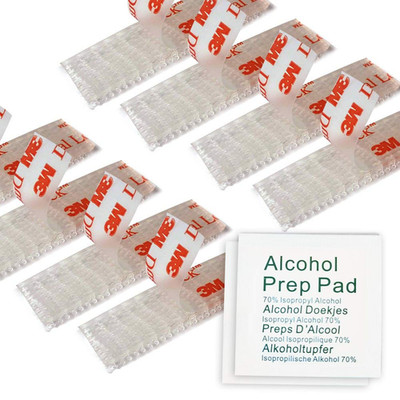Heavy Duty EZ Pass Mounting Strips with Adhesive/Ipass Compatible/Works with EZ