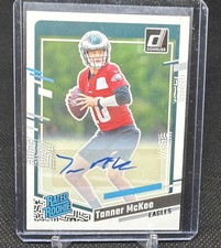 🏈 2023 Panini Donruss - Rated Rookie Autograph Tanner McKee #383 (RC)  (AU) 🏈