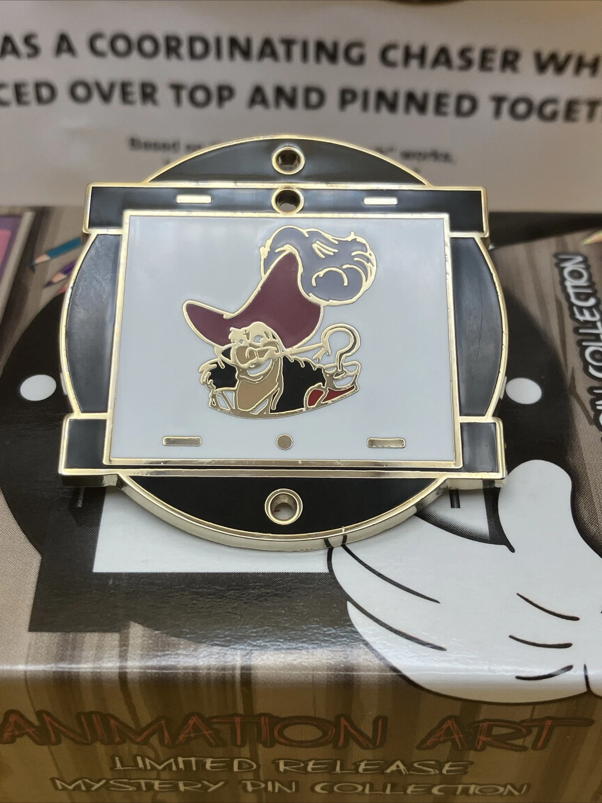 Captain Hook Disney 2012 Animation Art Mystery Full Color Pin Peter Pan (LR)