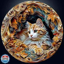 masseruon Puzzles for Adults 1000 Pieces-Cat Puzzle-26.6 * 26.6in