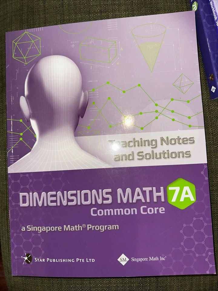 Discovering Mathematics - 7B Textbook - Singapore Math Program homeschool - Image 2 of 4