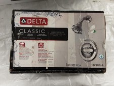 Delta 132900-A Classic 5-Spray Shower Faucet in Chrome Finish Valve Included 