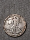 1918 D Walking Liberty Half Dollar In VG To F Condition In My Opinion. #429