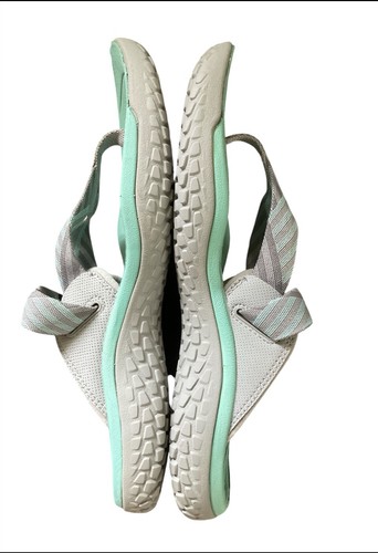 Keen gestreifte Solr Wassersandalen Damengröße 8 Aqua Stop verstellbar - Bild 7 von 8