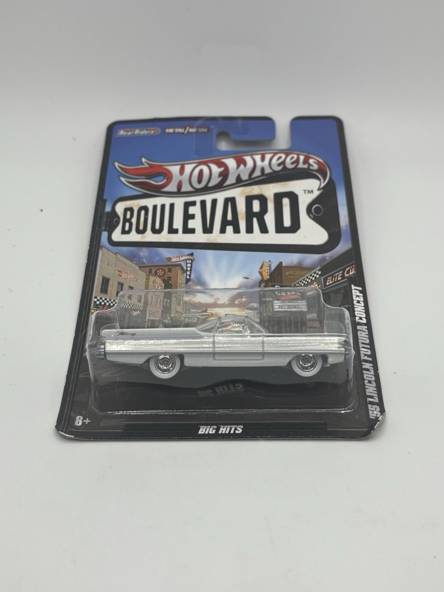 Hot Wheels Boulevard '55 Lincoln Futura Concept White 2011 Big