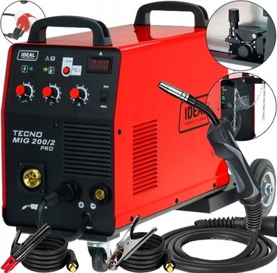 IDEAL MIGOMAT TECNO MIG 200/2 MMA PRO 230/400 V 200 A Inverter-Schweißgerät