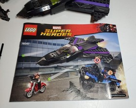 Lego 76047 DC Heroes of Justice: Sky High Battle w/manual Complete
