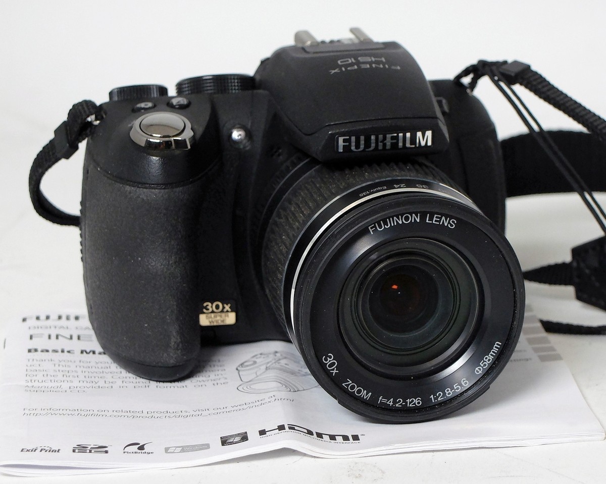 Fujifilm Finepix HS10 10.3MP Point & Shoot Digital Camera 30x