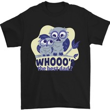 Camiseta Hombre Cuello Redondo Algodón 100% Funny Best Dad Halcón Día Del Padre