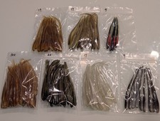 Tifa Body Shad 4-inch 126-piece set TIFA Body Shad Nories Lure Worm Tetsuo