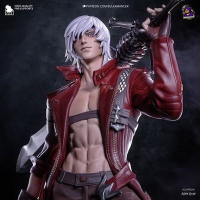 Dante | Devil May Cry 3 | High Quality Unpainted Resin Garage Kit