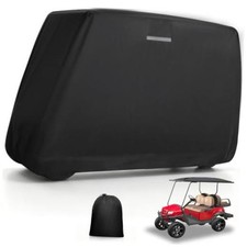 Golf Cart Cover 2/4/6 Passenger for EZGO, Yamaha, L-Fit for 2/4 Passenger Cart