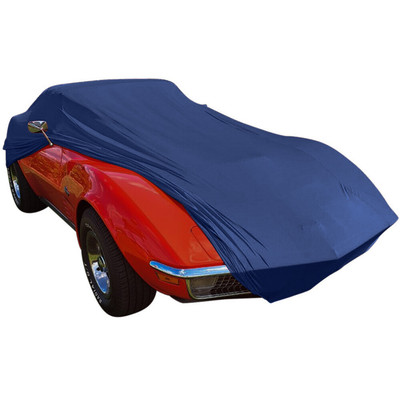 Indoor Autoabdeckung  passend für Corvette C3 bespoke Le Mans Blau Schutzhüll...