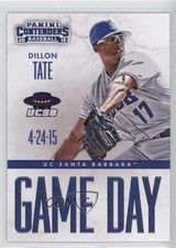 2015 Panini Contenders Game Day Tickets Dillon Tate #3 0w8