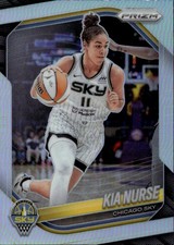 2025 Panini Prizm WNBA #24 Kia Nurse Silver Prizms