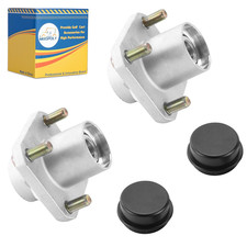 2 Pack Front Wheel Hub Assembly Kit for Club Car DS 1974-2003 Gas Electric