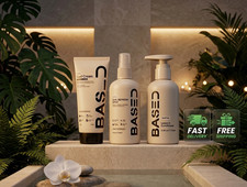 BASED Curl Cream & Leave In Conditioner 200ml Anti Frizz Hydrating Hair Care