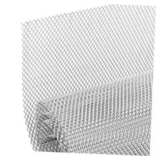 Universal 40"x13" Car Grill Mesh - Aluminum Alloy 3 6mm Rhombus Rhombus