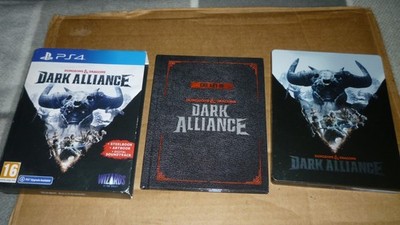 Dungeons & Dragons: Dark Alliance PS4/5 Steelbook & Artbook 2021 UK PAL