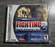 Fighting Force 2 (Sega Dreamcast, 1999) Complete W/ Manual CIB TESTED