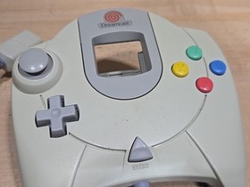 Vintage SEGA Dreamcast Controller OEM White HKT-7700 W/ Extension Cable Untested