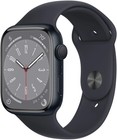 Apple Watch Series 8 GPS 41mm Smartwatch Mitternacht Sportband Apple Refurbished