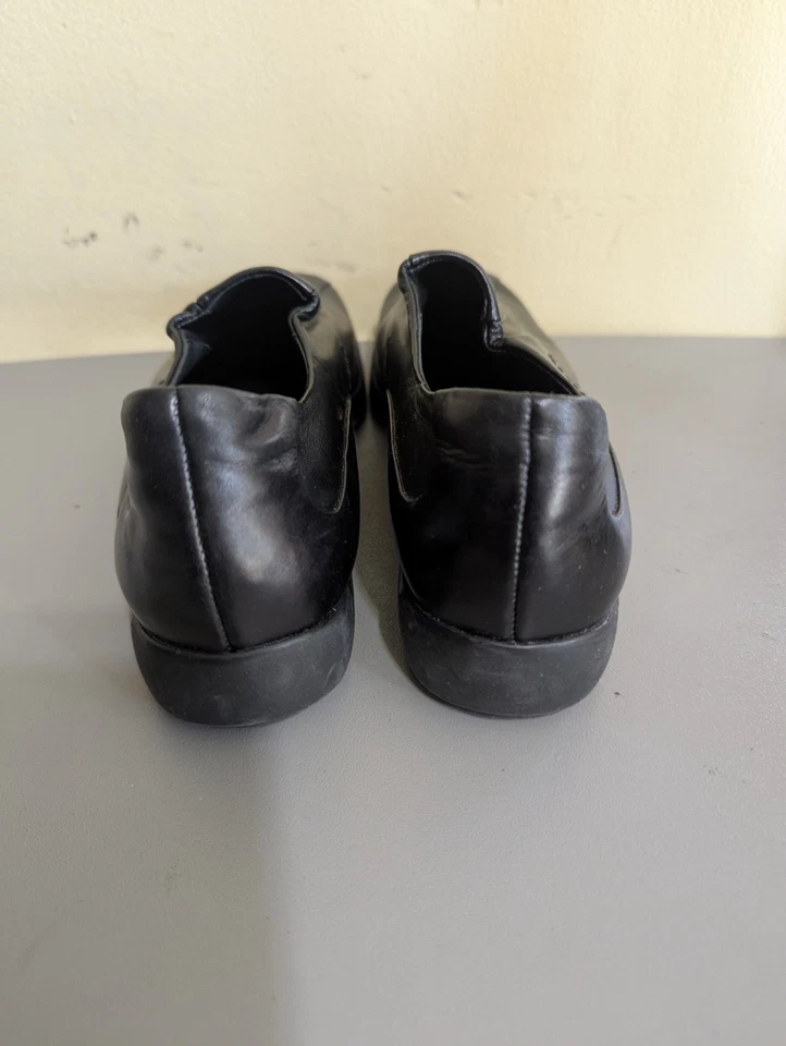 Zapatos mocasines de cuero negros Paul Green Munchen para mujer talla 4,5 Reino Unido/Estados Unidos 7  Foto 4 de 4